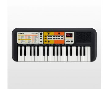 Yamaha PSS F30 Keyboard schwarz von Oben