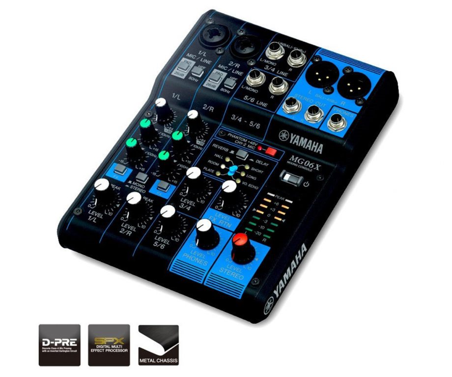 Yamaha MG06x Mixer Console
