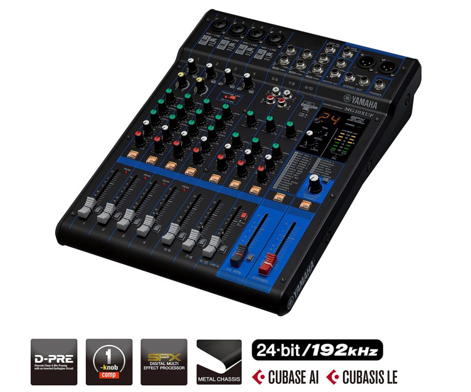 Yamaha MG10XUF Mixer Console