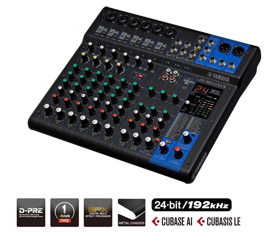 Yamaha MG12XUK Mixer Console