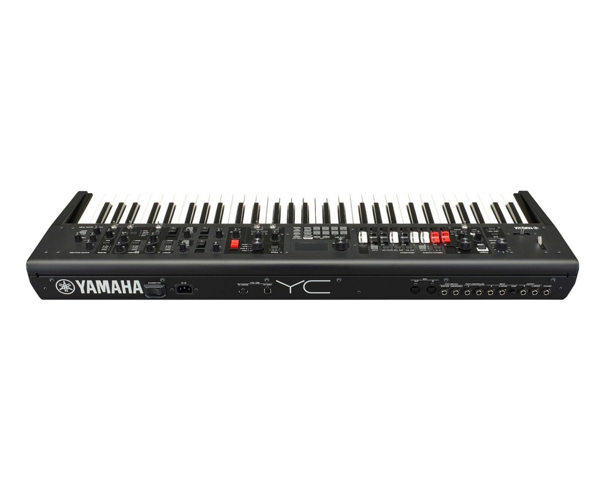 Yamaha Synthesizer Stagekeyboard YC61 von Hinten