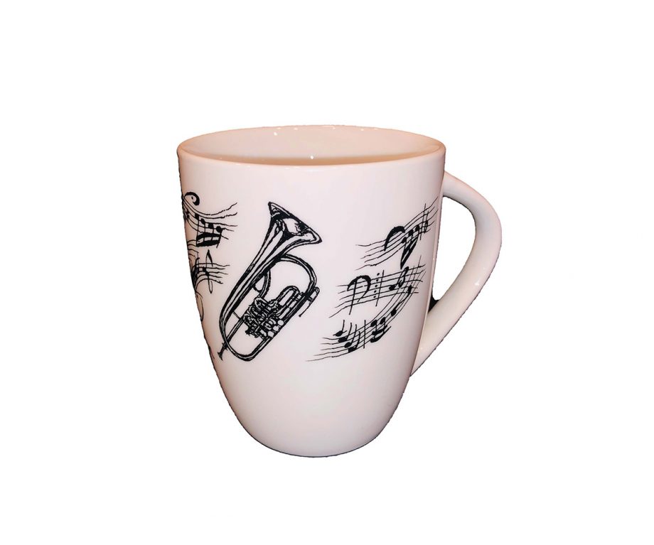 Kaffee Tasse Flügelhorn