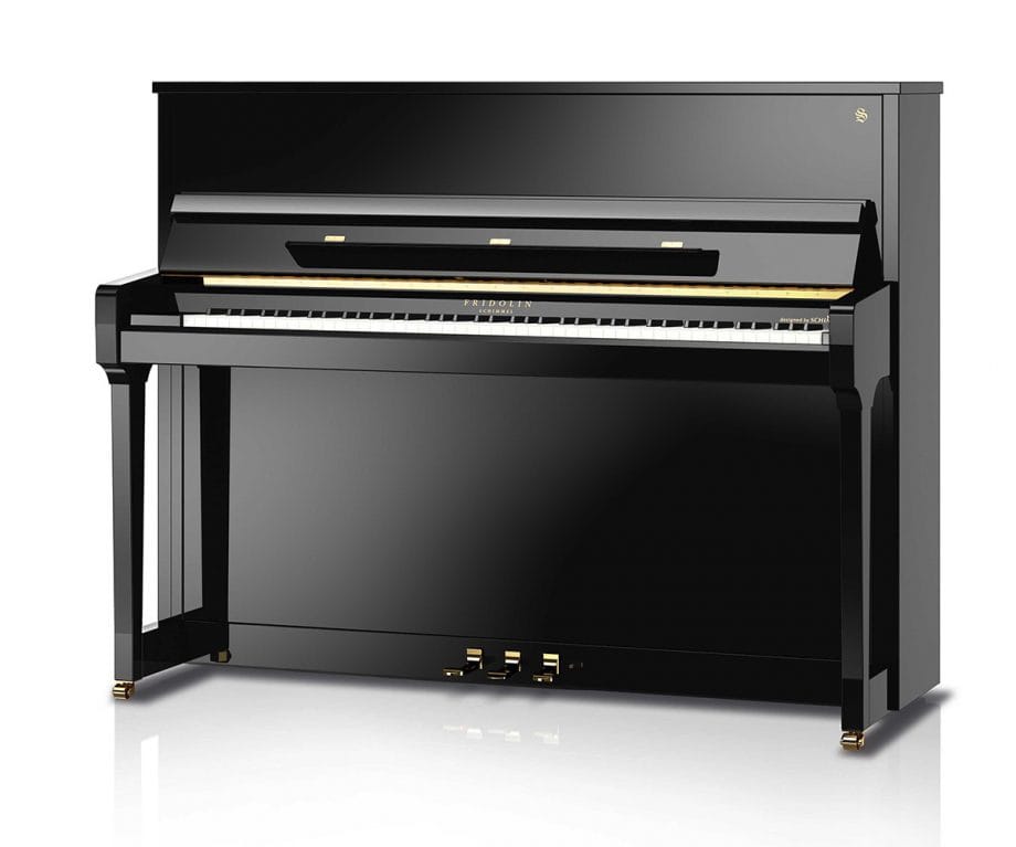 Fridolin Schimmel Klavier F116 Tradition schwarz poliert