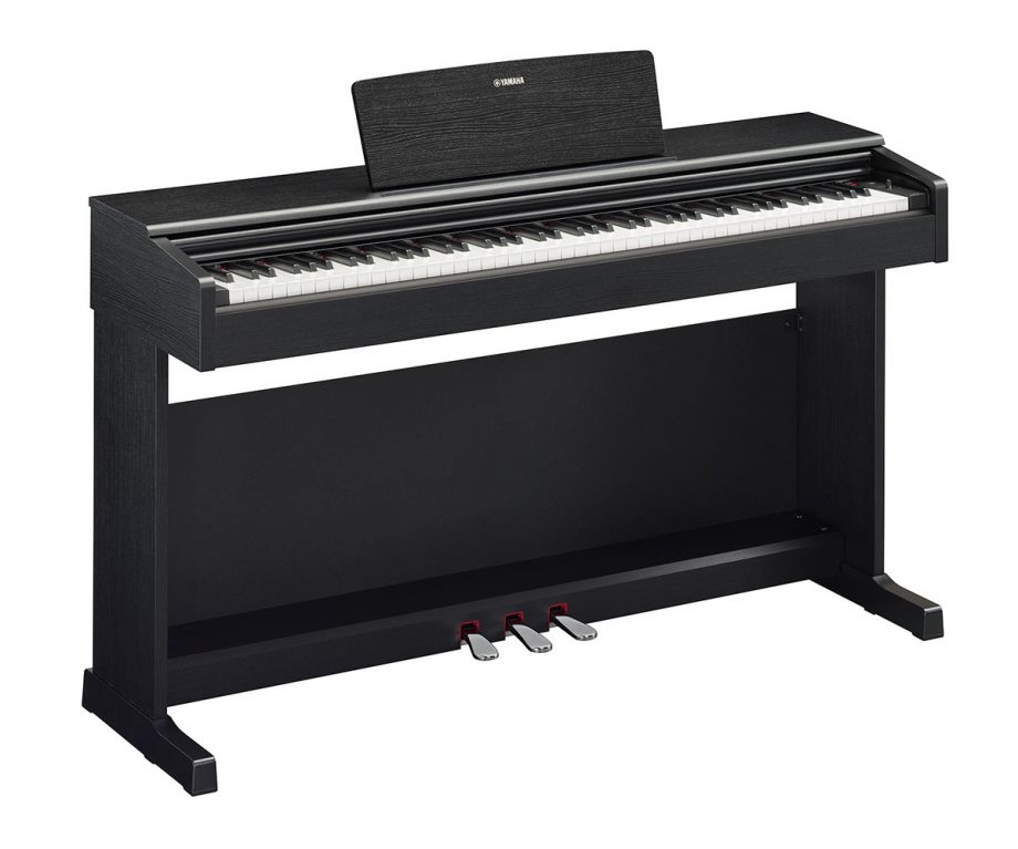 Yamaha Arius Digitalpiano YDP 145B schwarz seitlich rechts