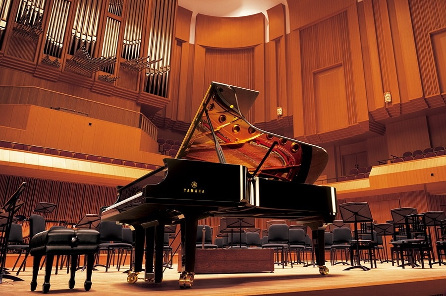 Yamaha CFX Flagship Konzertbühne Yamaha CFX Flagship Konzertbühne