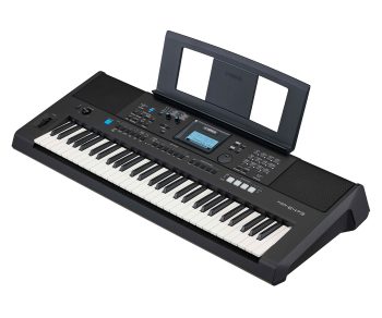 Yamaha PSR E473 neu schwarz mit Pult