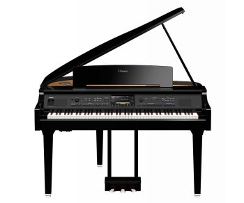 Yamaha Digitalflügel CVP909GP schwarz poliert front