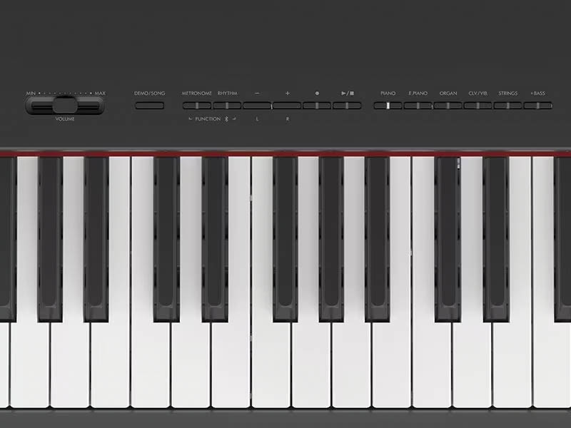 06-P-225-Features-Button-Interface Yamaha P225 Bedienfeld