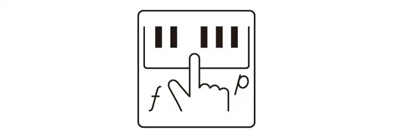 NP-common-Touch-Sensitivity-icon Yamaha Touch Sensetivity icon NP-35