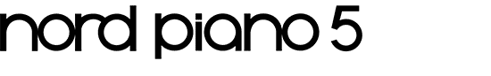 Nord Piano logo Nord Piano 5 Logo