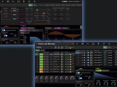 MM_workflow_feature Yamaha Montage M Workflow Display