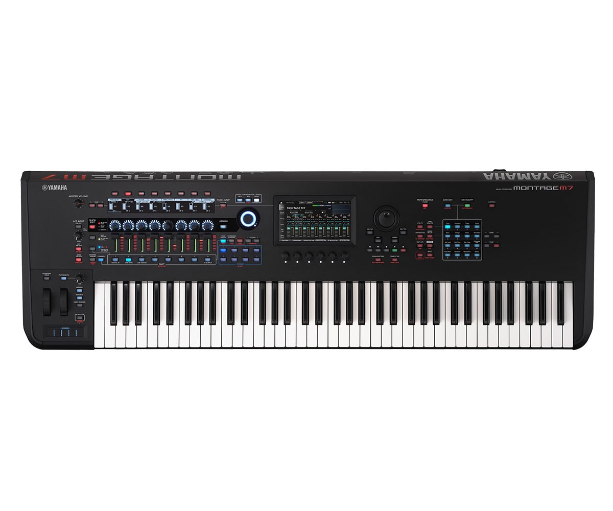 Yamaha Montage M7 - top