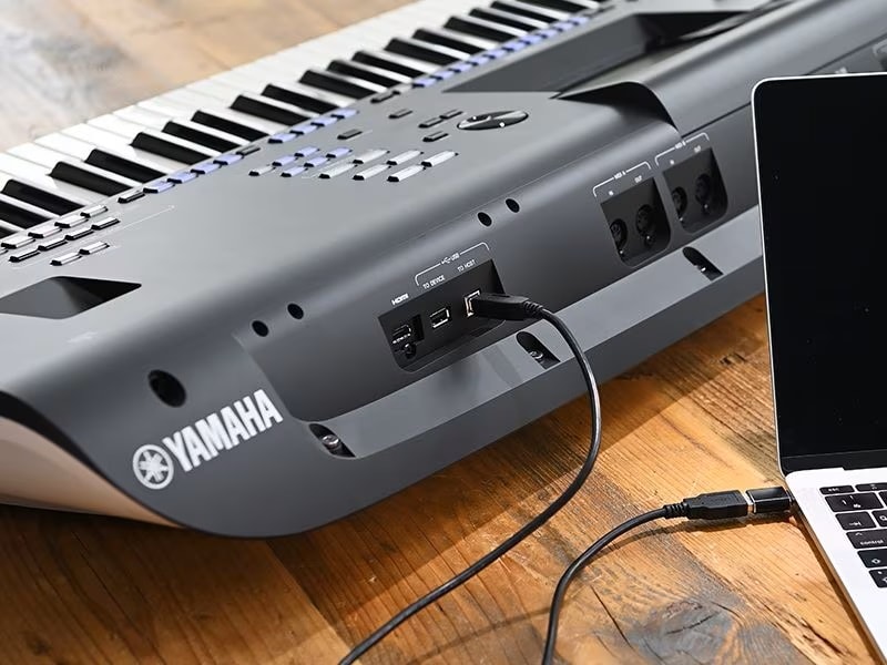 yamaha genos2 usb audio Yamaha Genos2 Anschlüsse