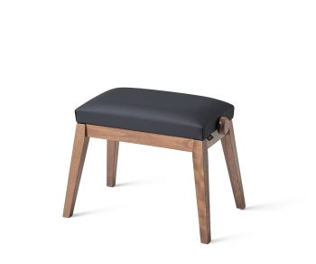 Kobe Klavierbank K&M Hidrau Schwarz Braun für Casio Privia 7000bk