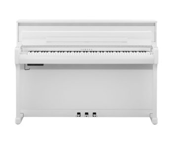 Yamaha Clavinova CLP-885PWH Front weiß poliert