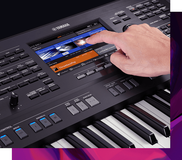 Content 10_PSR-SX920_DE Yamaha PSR-SX920 Touchscreen Workstation