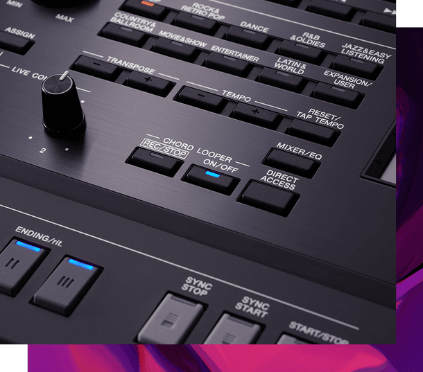 Content 6_PSR-SX920_DE Yamaha PSR-S920 Chord Looper Section