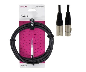 Gewa XLR Mirkofonkabel