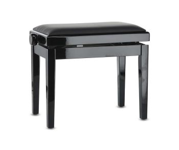 Gewa Piano Bank Deluxe schwarz hochglanz vinyl