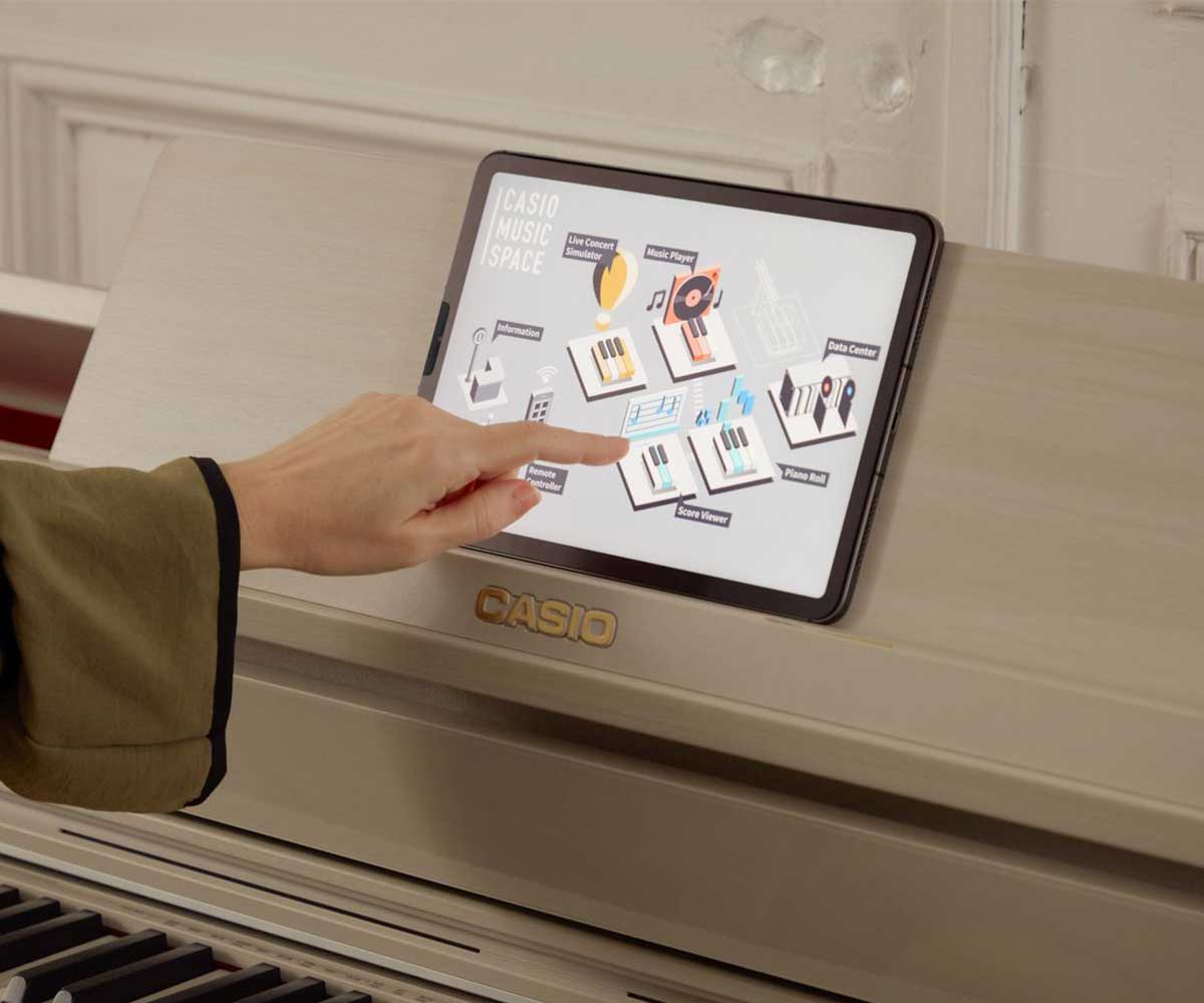 Casio Celviano AP-750 Casio Celviano AP-750GB mit Tablet
